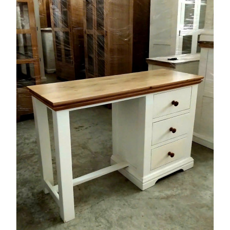 Oak 04 : Bàn Làm Việc Và Ghế Đôn